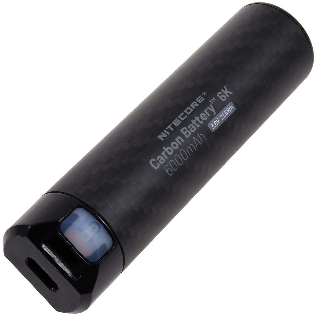 Nitecore Carbon Battery 6K Akku 6.000mAh -Schwarz Produktbild 