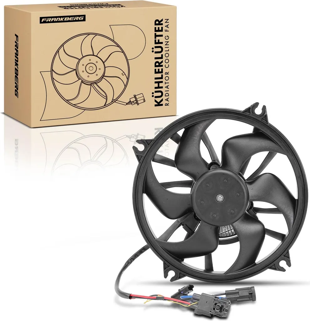 Ventilateur de radiateur Citroën C5 Peugeot 407 contre surchauffe