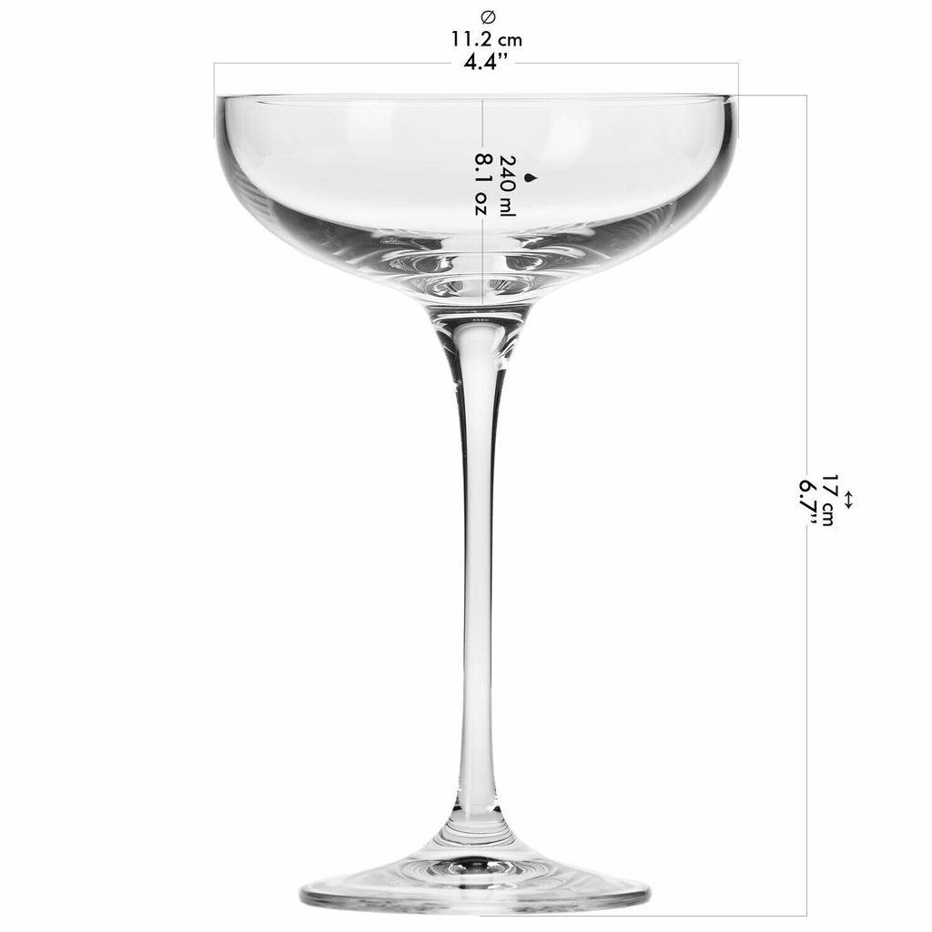 Produktbild von BUTLERS Martiniglas 260ml Cocktailglas Mit