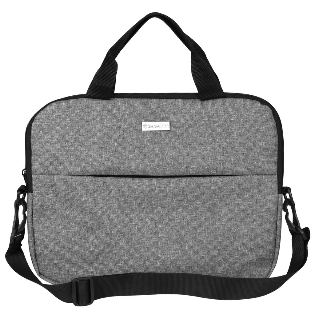 Laptoptasche graue 15,6 Zoll 40x29x4,2 cm Zagatto