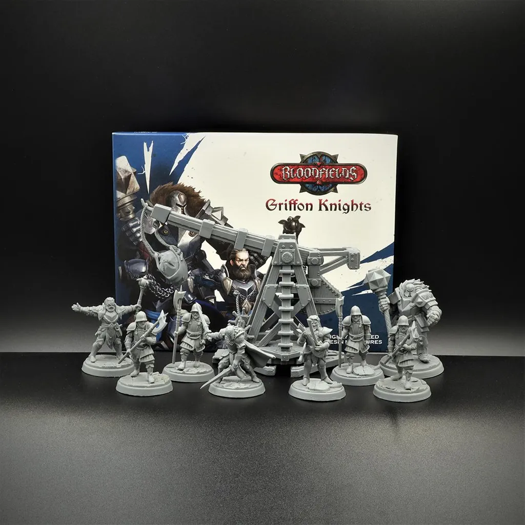 Coffret Bloodfields Griffon Knights Édition ENG : Débutez le Wargame Facile