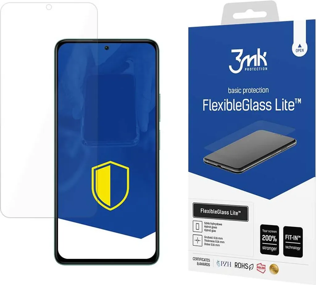3mk Display Hybridglass FlexibleGlass Lite per Xiaomi POCO F4 5G 0,16mm 6H