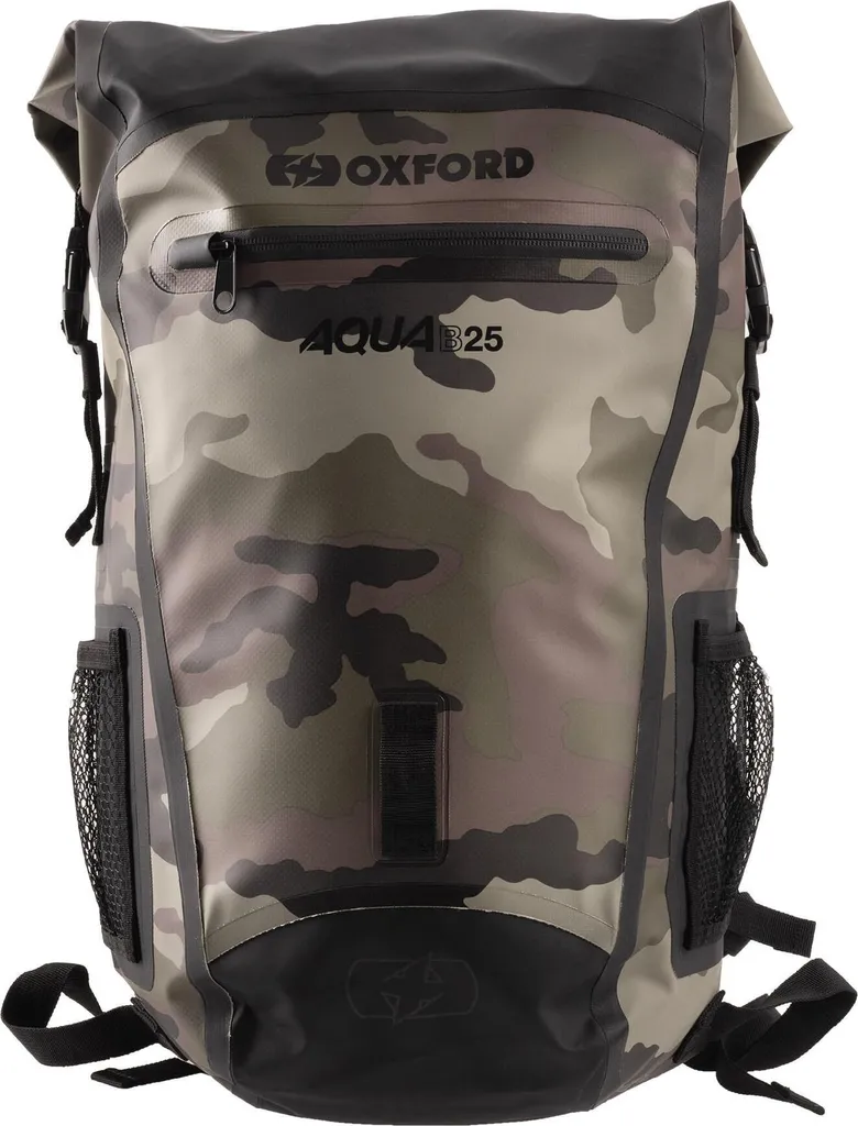 Sac à Dos 25L Étanche Oxford Aqua B25 - Design Camouflage Anti-Pluie