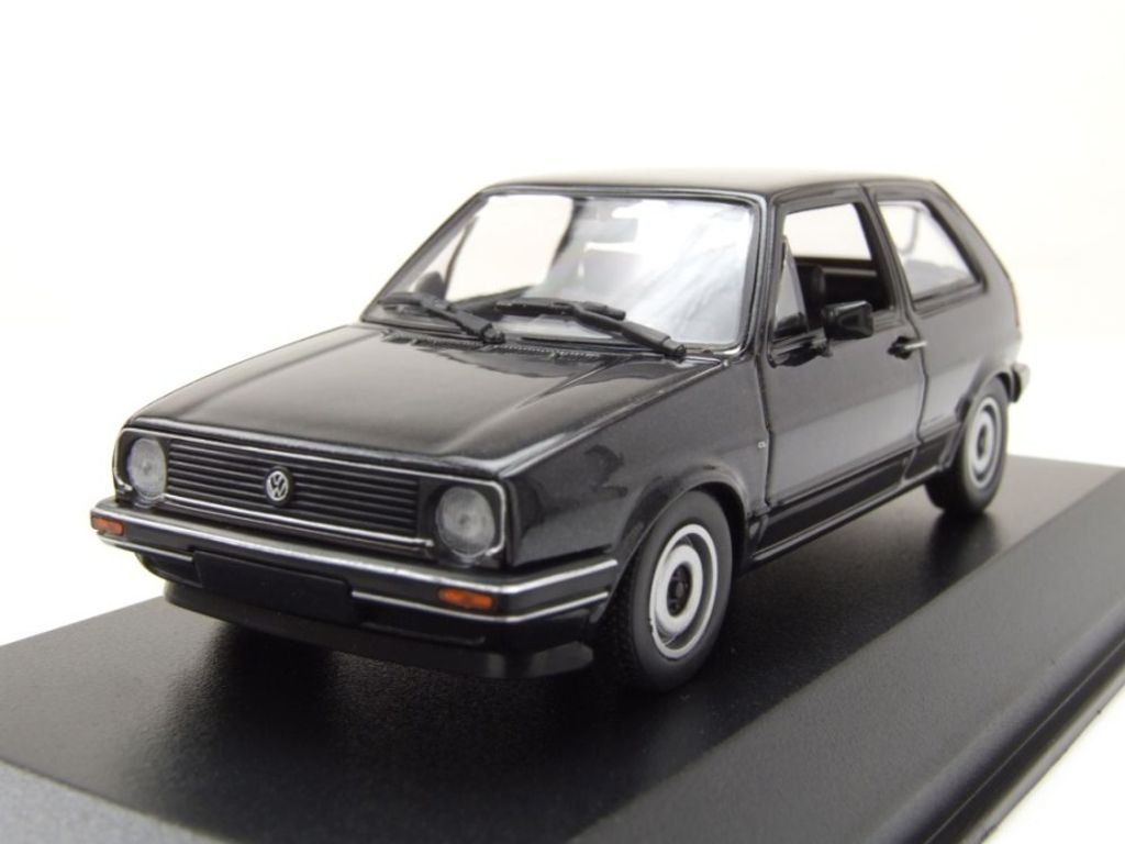 Maxichamps 940054101 VW Golf 2 1985 schwarz metallic 1:43 Produktbild 