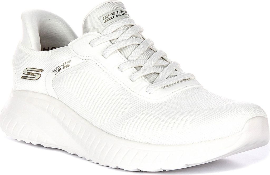 Skechers Bobs Sport Squad In Off White Dla Kobiet - 7 UK - Zdjęcie produktu 