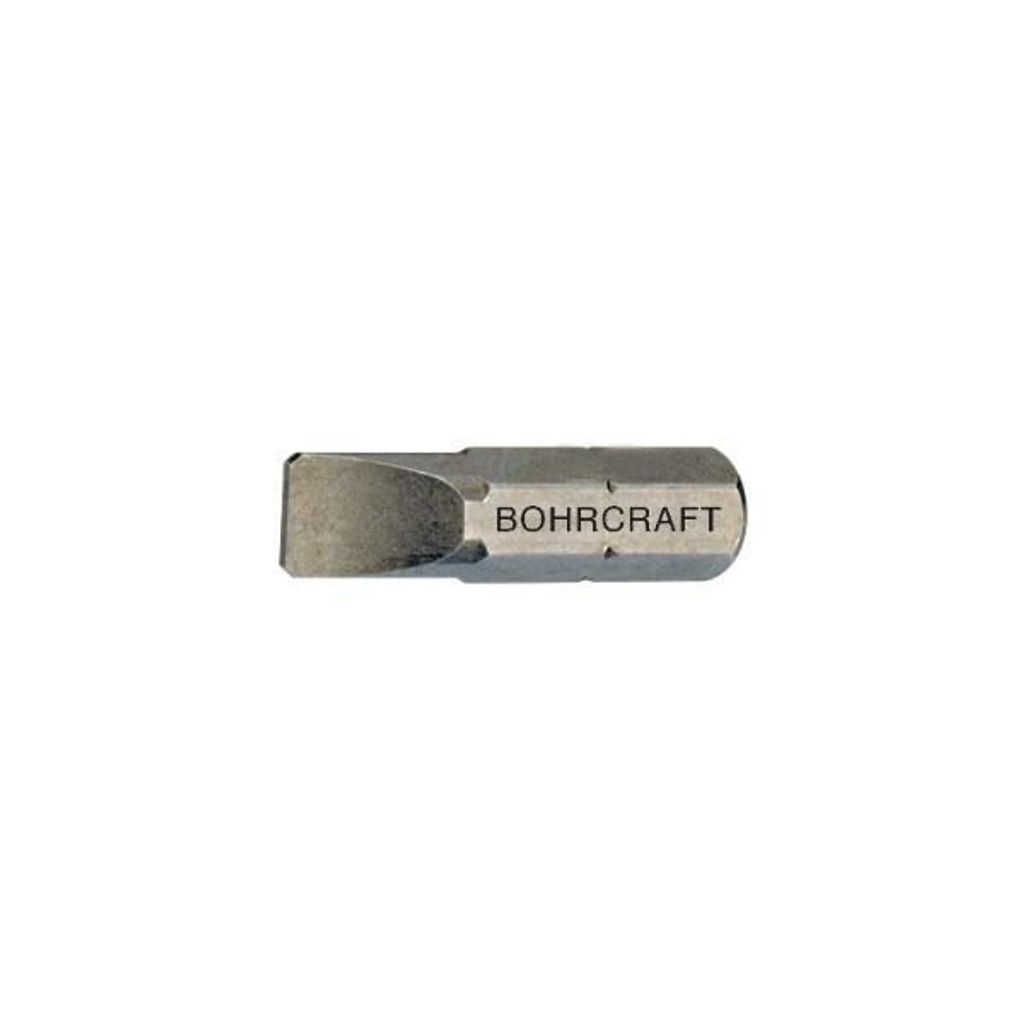 Bohrcraft Schrauber-Bits Schrauber-Bits Schlitz 1/4" // 3,0 x 25 mm
