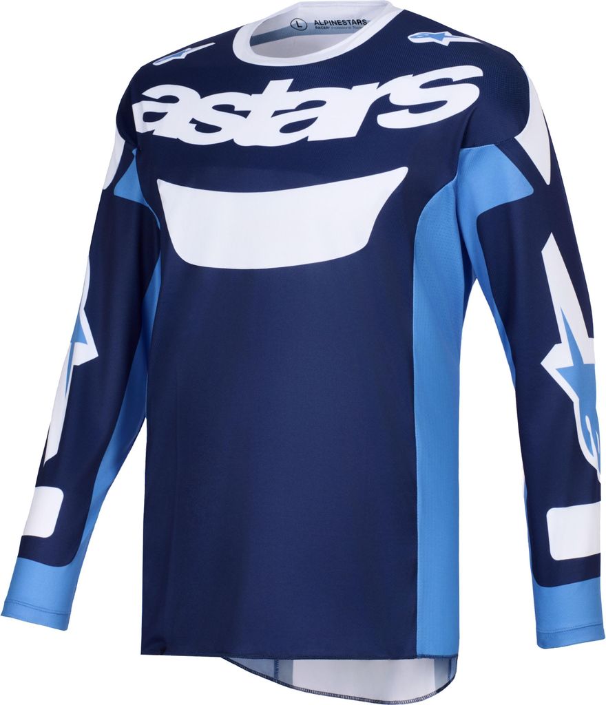 Alpinestars Racer Riway Motocross Jersey, blau, L