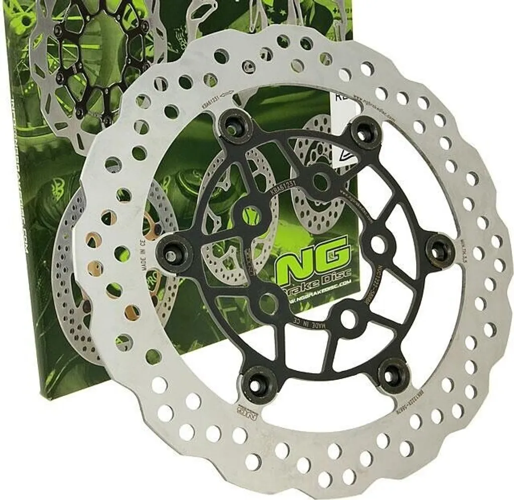 Supprimer vibrations freinage Kymco avec disque NG 1222X flottant 260mm