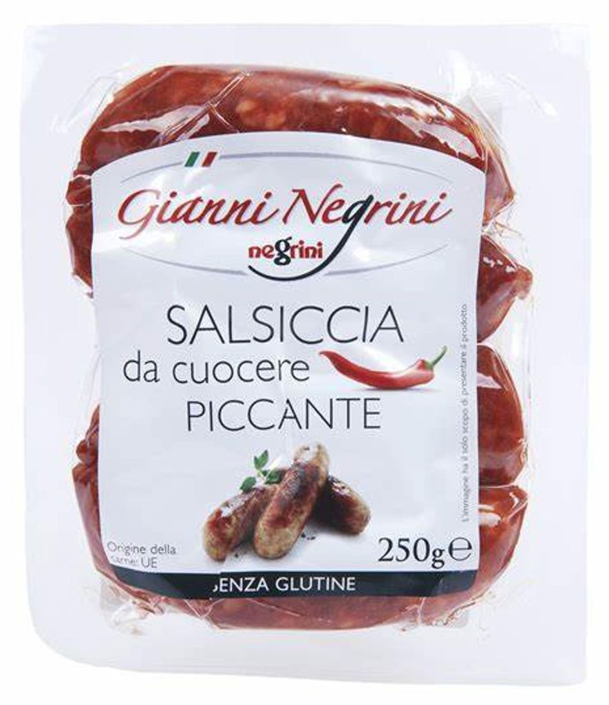 Salsiccia piccante Grillwurst mit Paprika 250g - Gianni Produktbild 