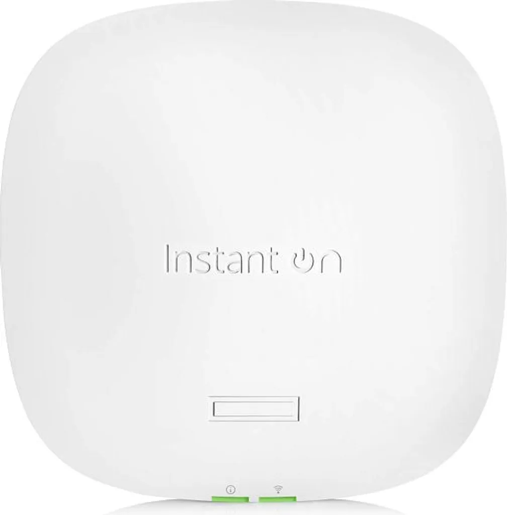 Borne Wi-Fi 6 HPE Aruba Instant On AP25 pour réseaux pro haute performance