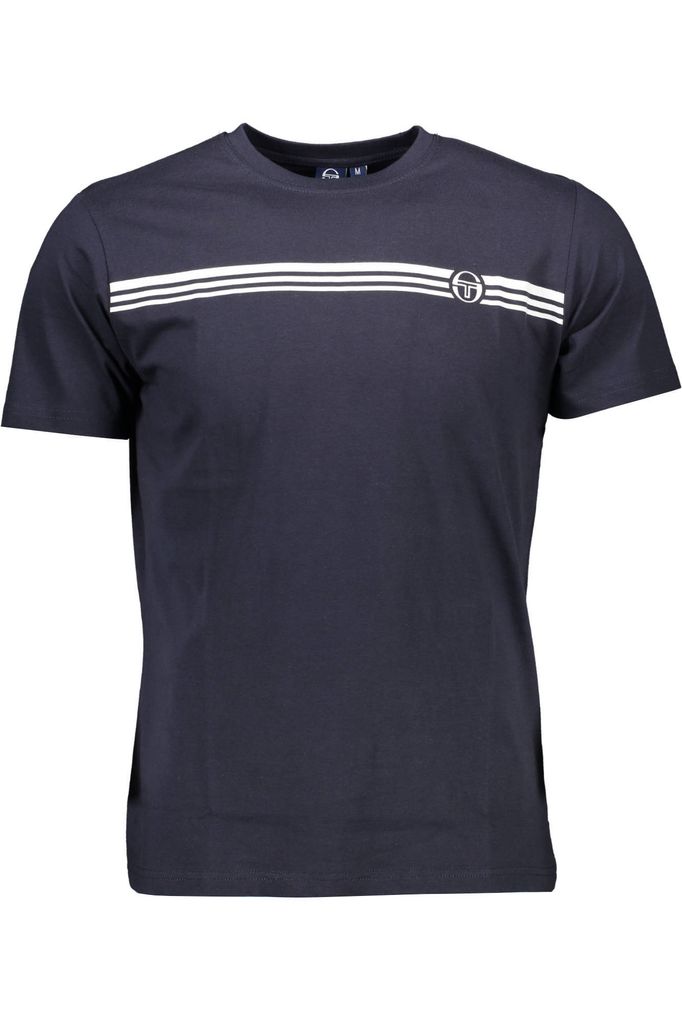SERGIO TACCHINI T-shirt mit kurtzen Ärmeln Mann, Größe:L, Farbe:blau (002 navywhite)