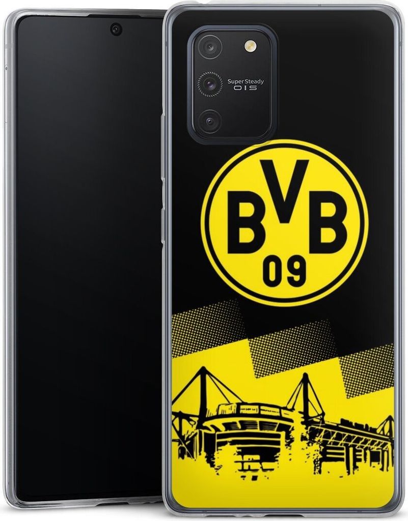 DeinDesign Slim Hülle für Samsung Galaxy S10 Lite Silikon Case Ultra Dünn Handyhülle BVB Borussia Dortmund Stadion