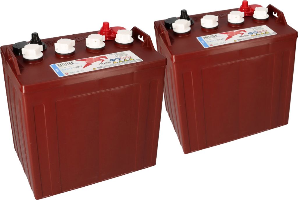 2x Trojan T-875 8V 170Ah Deep Cycle Traktionsbatterie ELPT-Anschluss