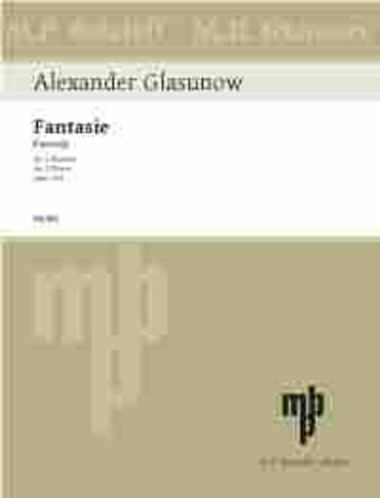 Fantasie, Op. 104 - Glasunow, Alexander