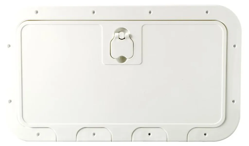 Trappe d'inspection amovible blanche 350 x 600 mm pour mur et plafond