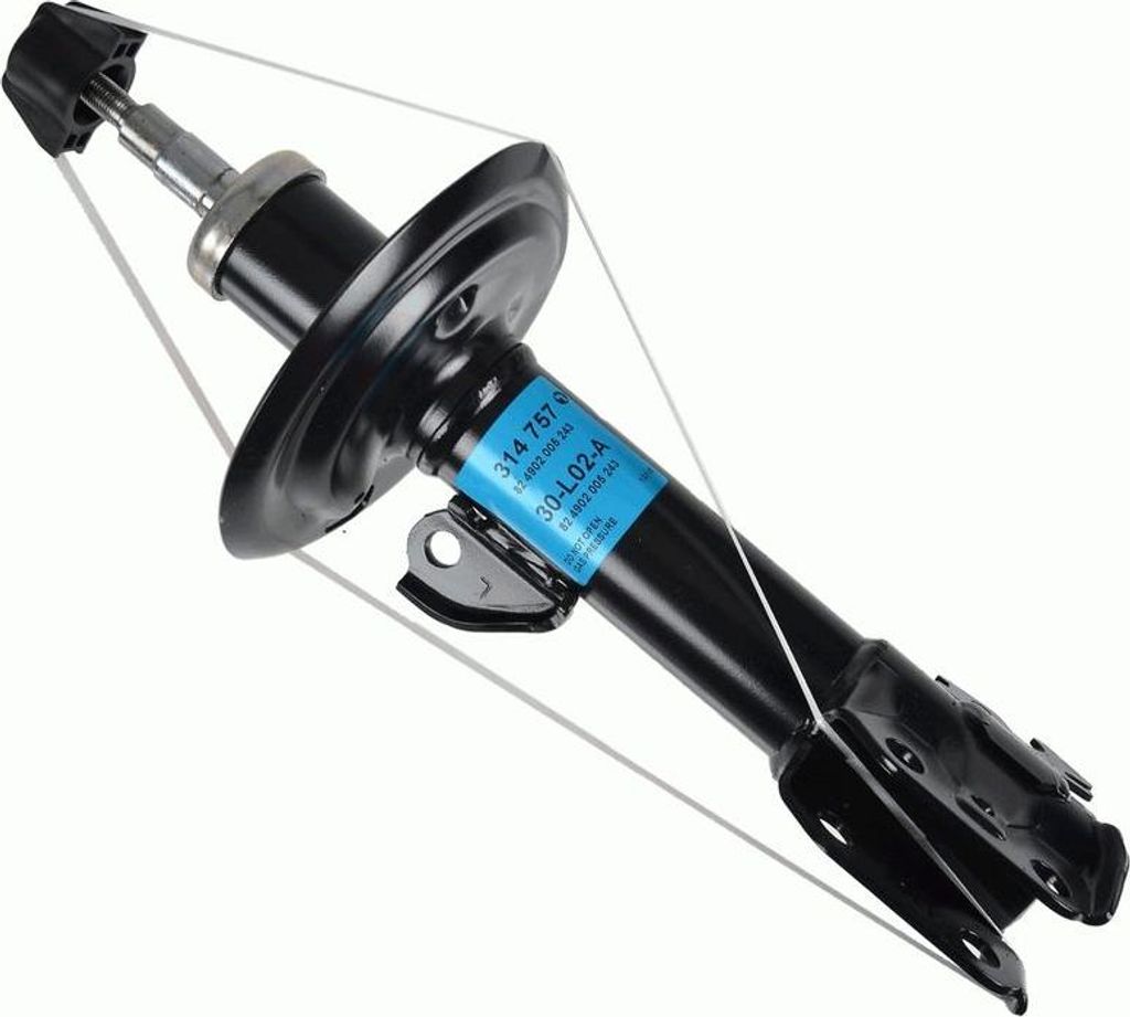 SACHS 314 757 Stoßdämpfer OE 485200D010 kompatibel mit Urban Cruiser, Verso, Yaris