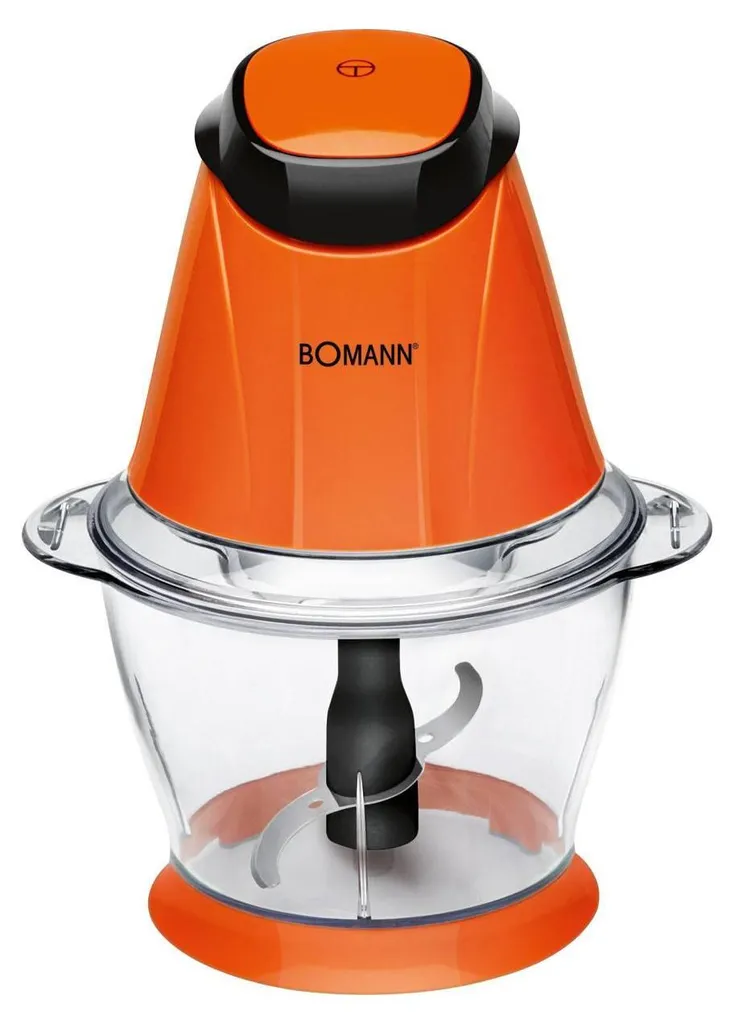 Bomann MZ 449 CB: Tritatutto Arancione 1L - Stile e Funzionalità