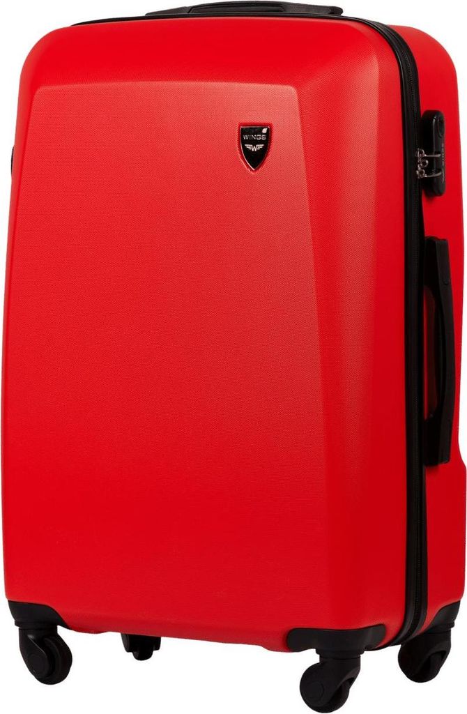 WINGS PLOVER 24" střední kufr Červený ABS+ Obrázek produktu 