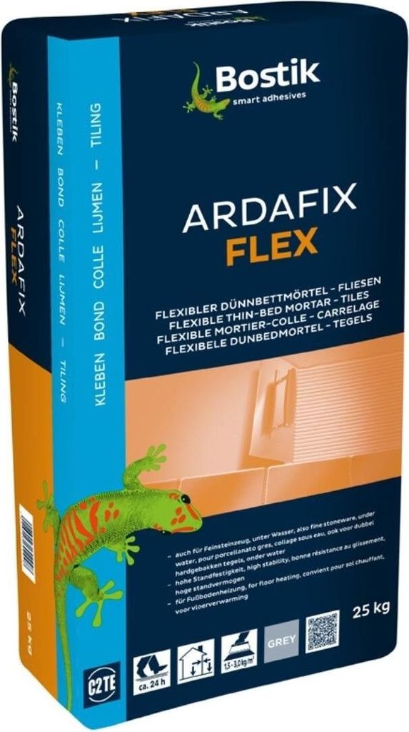Bostik Ardafix Flex Fliesenkleber Dünnbettmörtel 25 kg Sack Fliesenkleber