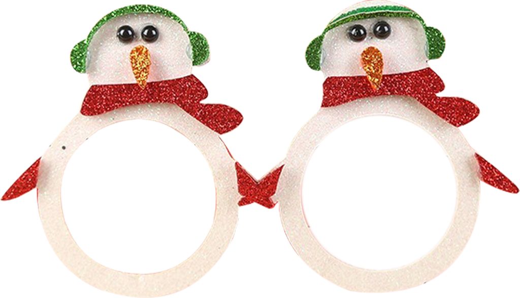 Weihnachtsbrillen Glitzer Pailletten Brillen 6 Styles Kostümzubehör Foto Requisiten Süßes Weihnachtsmann Weihnachtsbaum Elch Plastikgläser Rah...