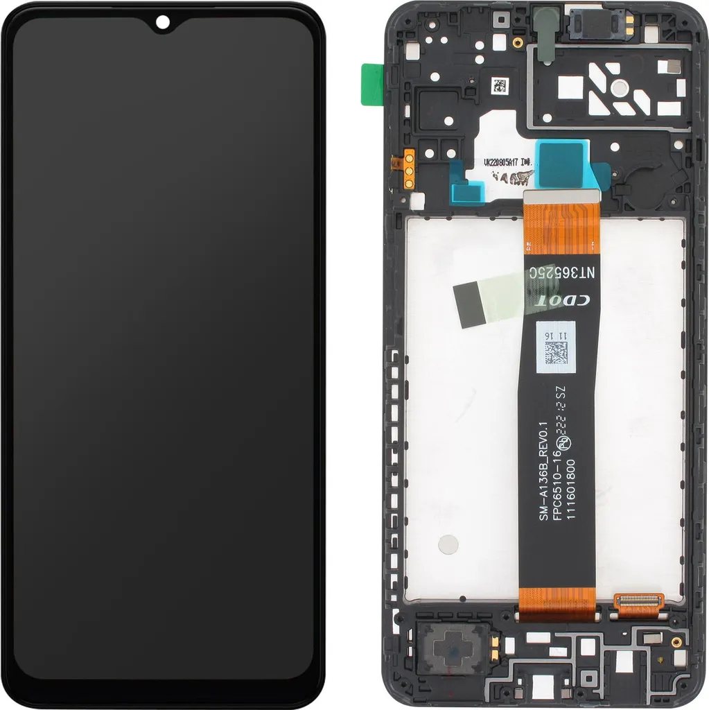 Écran Samsung A04s LCD Tactile Noir - Fluidité et Couleurs Originales