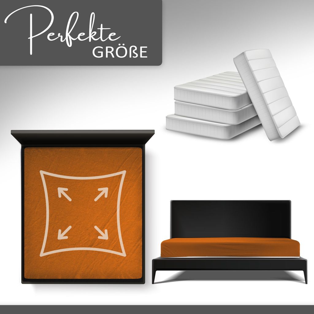 Domiva Spannbettlaken 2 Stück – 100% Baumwolle, Elastisch, Für Babybett, Öko-Tex Zertifiziert