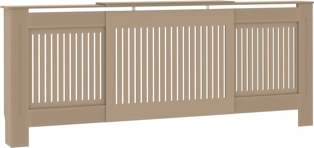 vidaXL Rivestimento per radiatori in MDF 205 cm Immagine del prodotto 