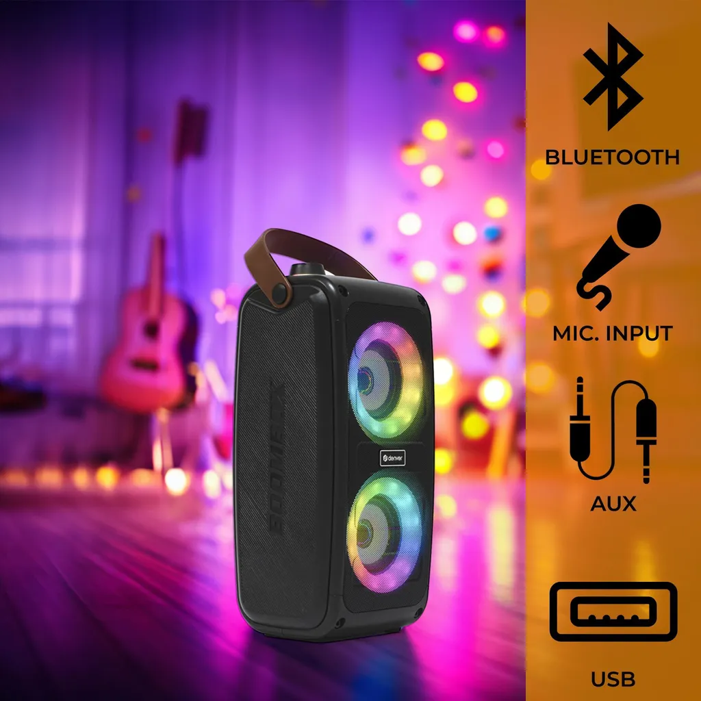 JBL Partybox Club 120 Cassa Portatile Bluetooth Impermeabile Effetti di