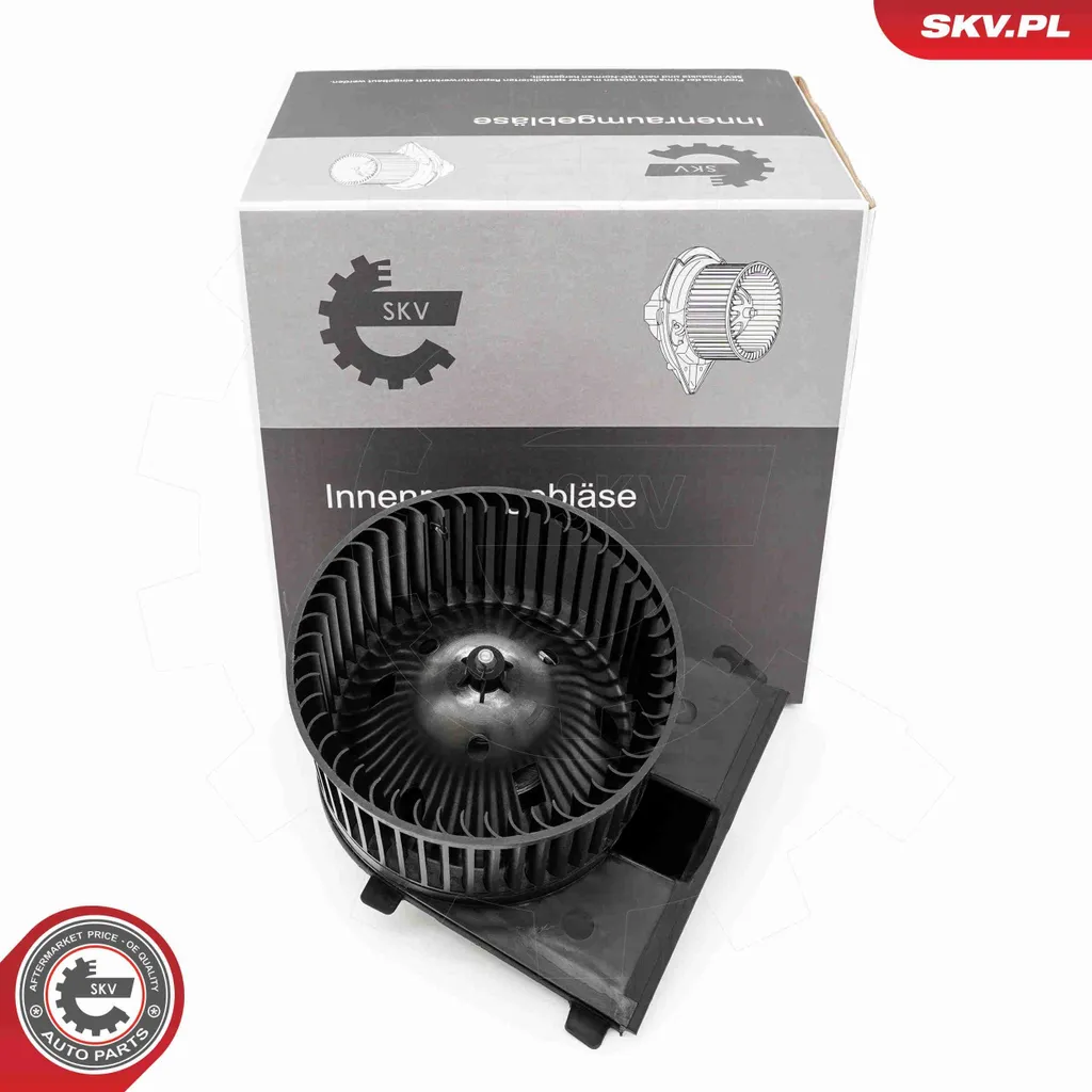 Ventilateur d'habitacle 68SKV103 silencieux pour Audi A4 et VW Passat 3B6
