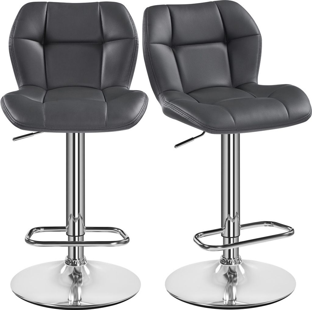 Yaheetech 2er Set Barhocker Barstühle Höhenverstellbar Produktbild
