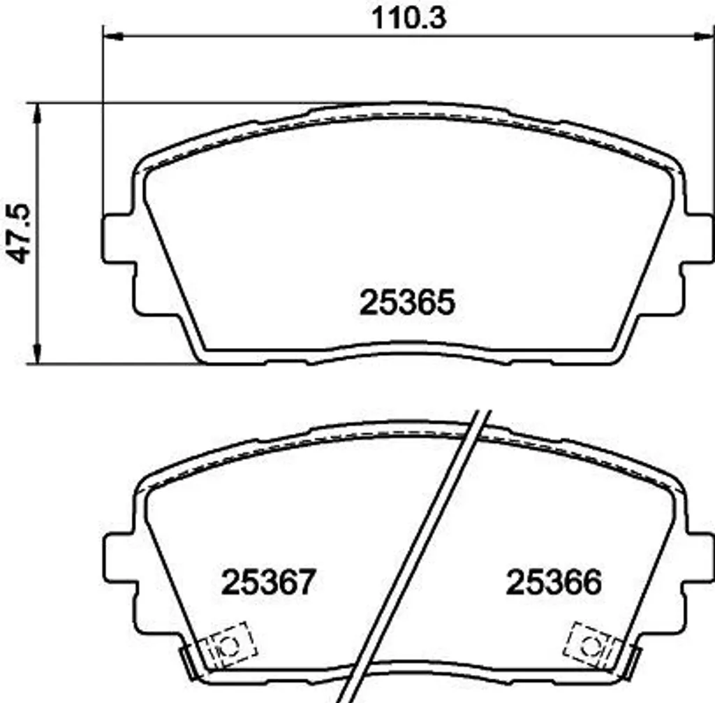 Plaquettes de frein Picanto TA : sécurité urbaine avec HELLA 581011YA30