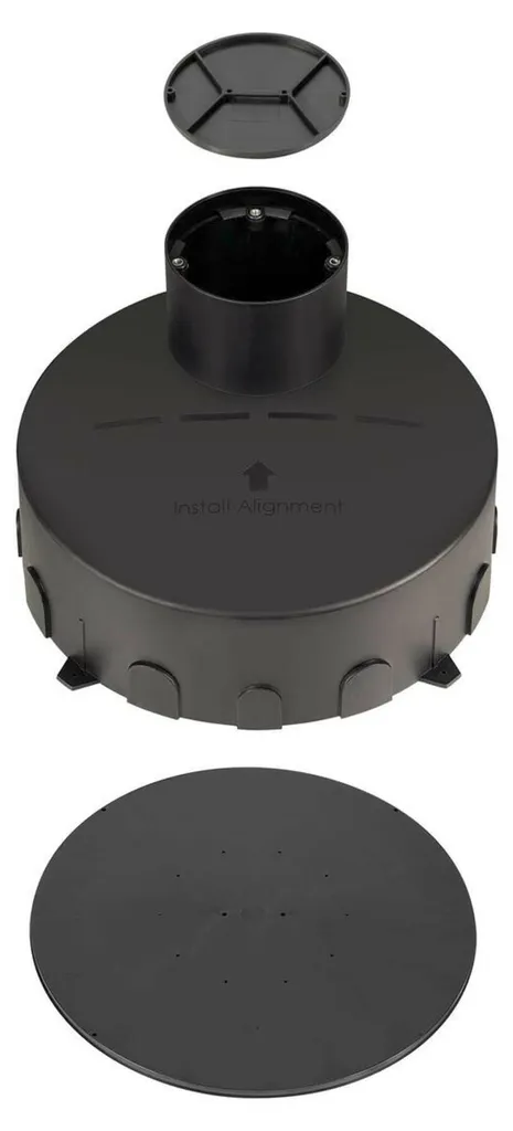 Support de montage robuste SLV 1007822, accessoire dédié pour DASAR M