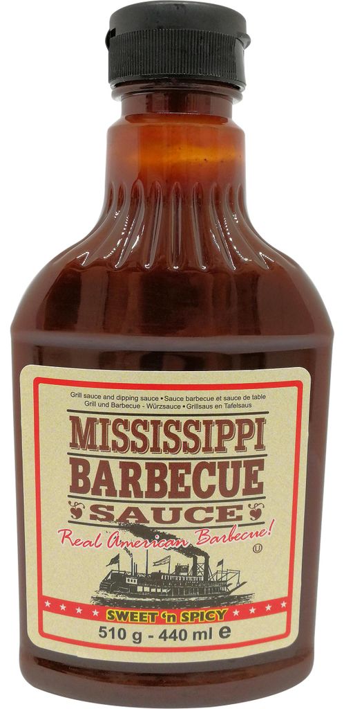 Mississippi sos bbq słodko-pikantny 510g Zdjęcie produktu 