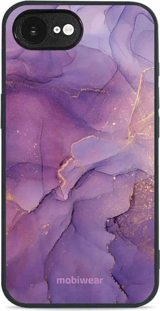 Handyhülle für iPhone 17e / 16e, Mobiwear Glossy Case, Violett