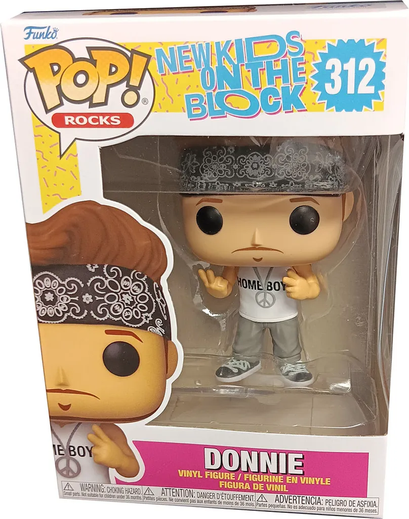 Cadeau Fan Musique : Figurine Funko Pop ! Donnie New Kids On the Block
