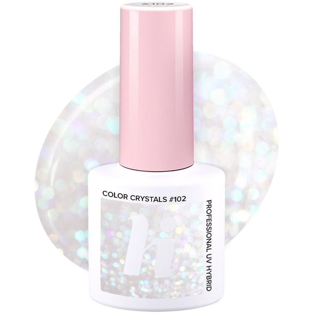 Bonjour, vernis hybride n° 102 « Cristaux », 5 ml Image du produit 