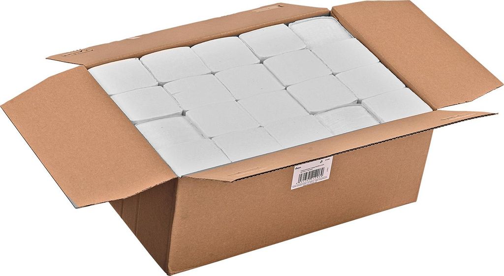 Gefaltete Papierhandtücher, doppellagig 24x21 cm, 3200 Stück