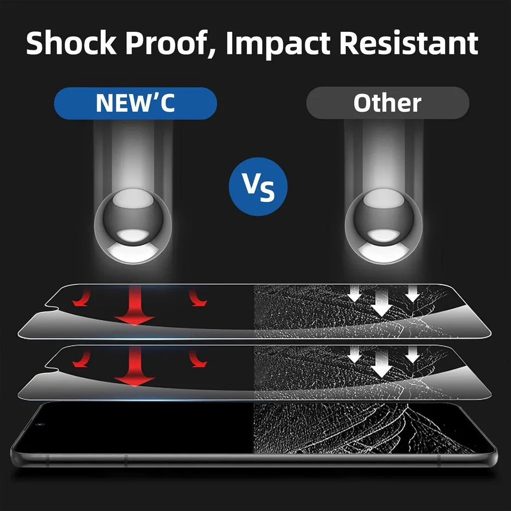 Proteggi Schermo OnePlus 6 Armour: Vetro Temperato HD 9H (2x) - 8