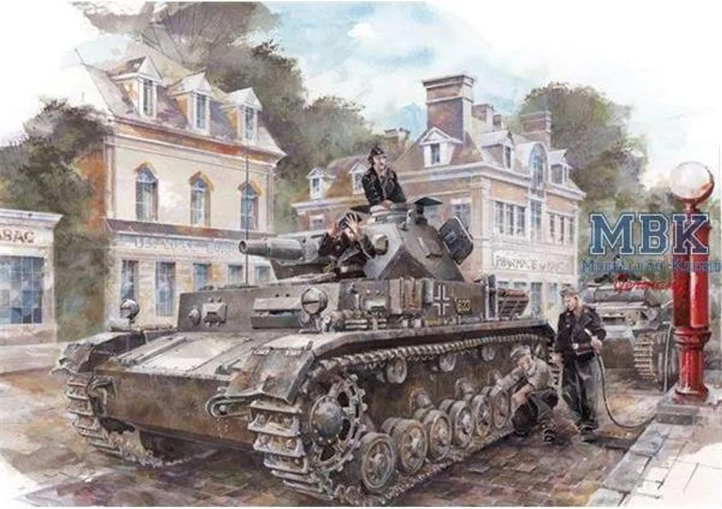 Maquette de Char Allemand Panzer IV Ausf. C Dragon 6291 de Haute Qualité