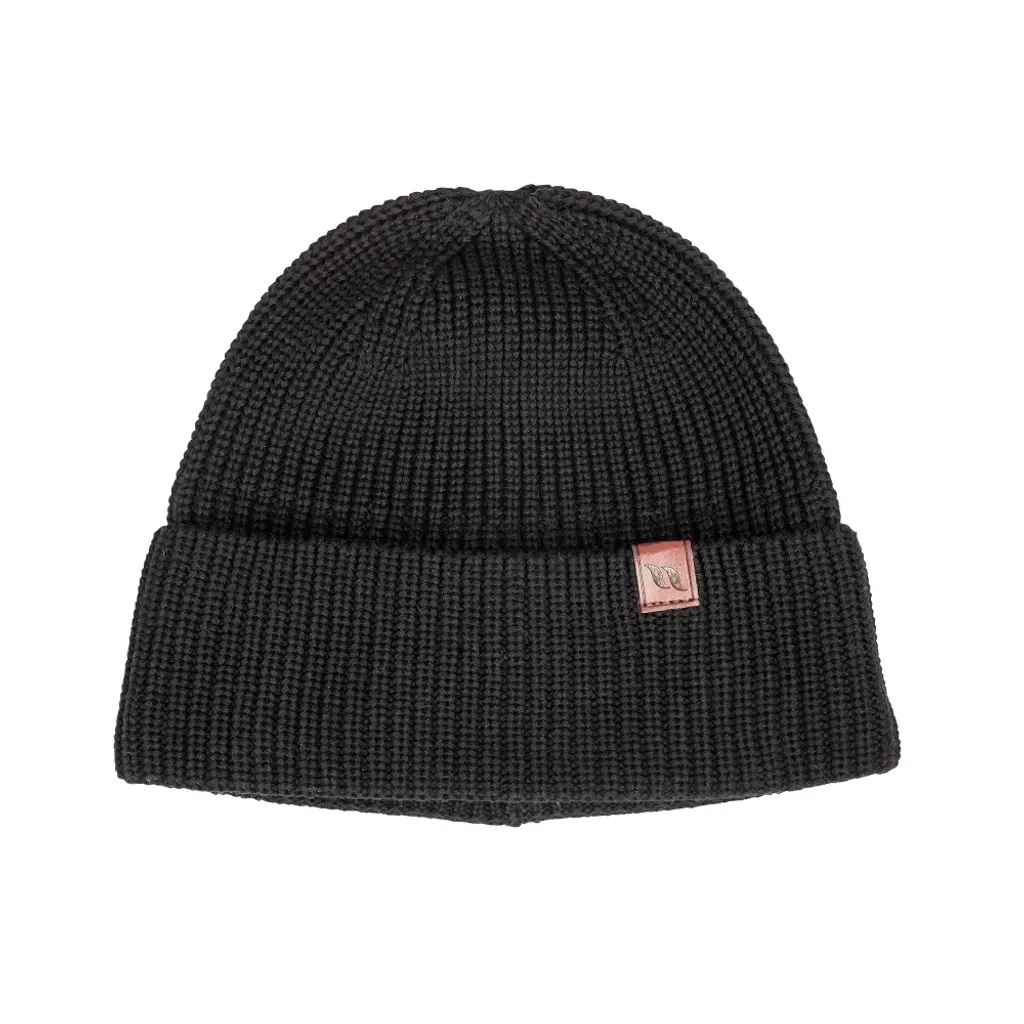 Bonnet en coton noir Back on Track Mason avec technologie infrarouge