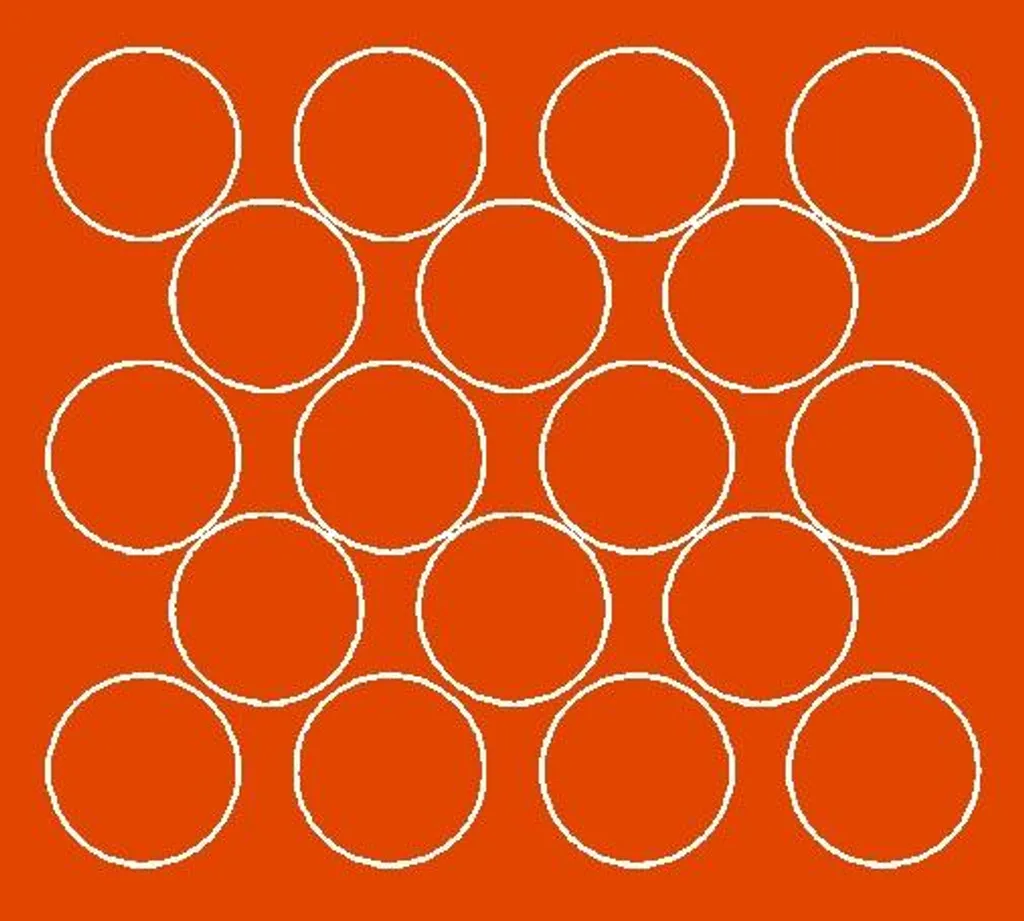 Pastilles adhésives orange de 100mm - Stickers ronds brillants x18 pièces