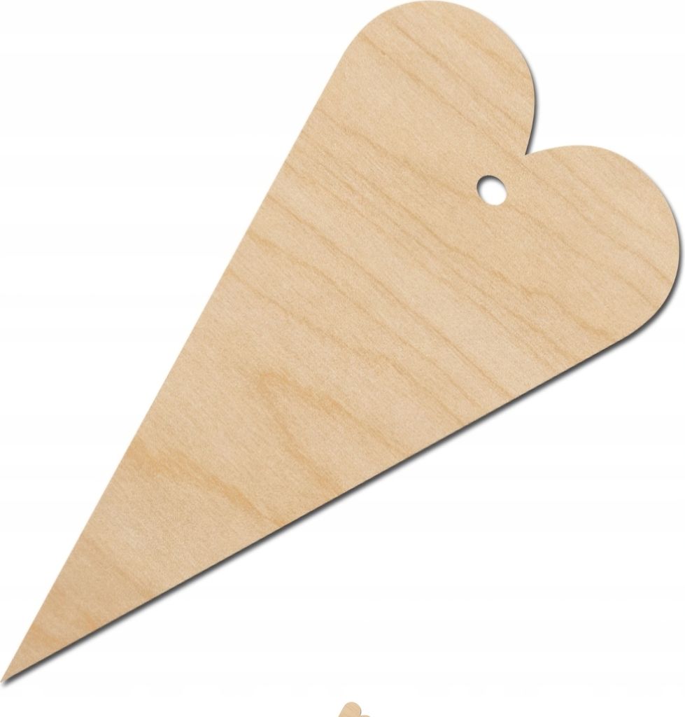 Anhänger aus Holz - Herz - Dekor