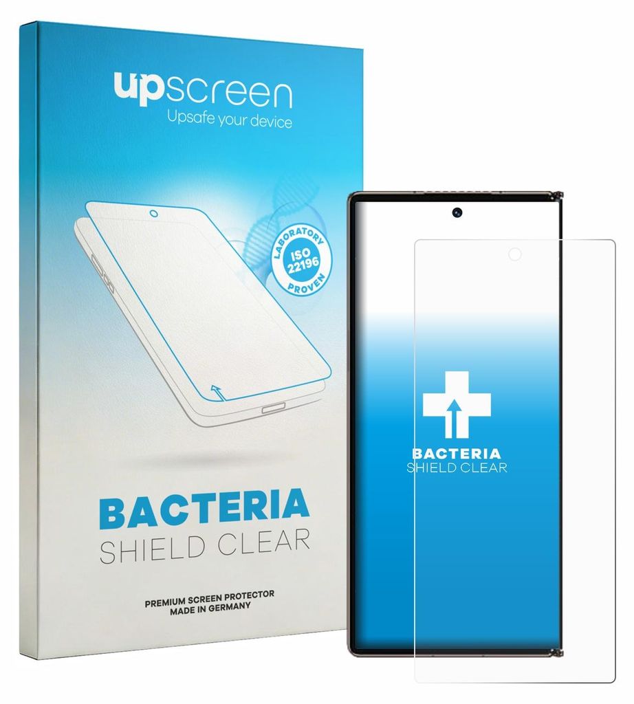 upscreen Schutzfolie für Huawei Mate XT Ultimate Displayschutz Displayschutzfolie Folie Klar antibakteriell