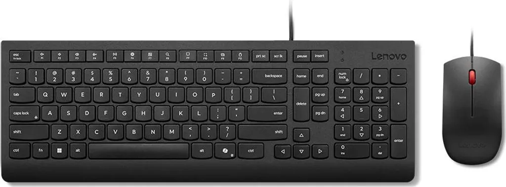 Lenovo Essential CZ A1 : Clavier et Souris USB à Frappe Silencieuse