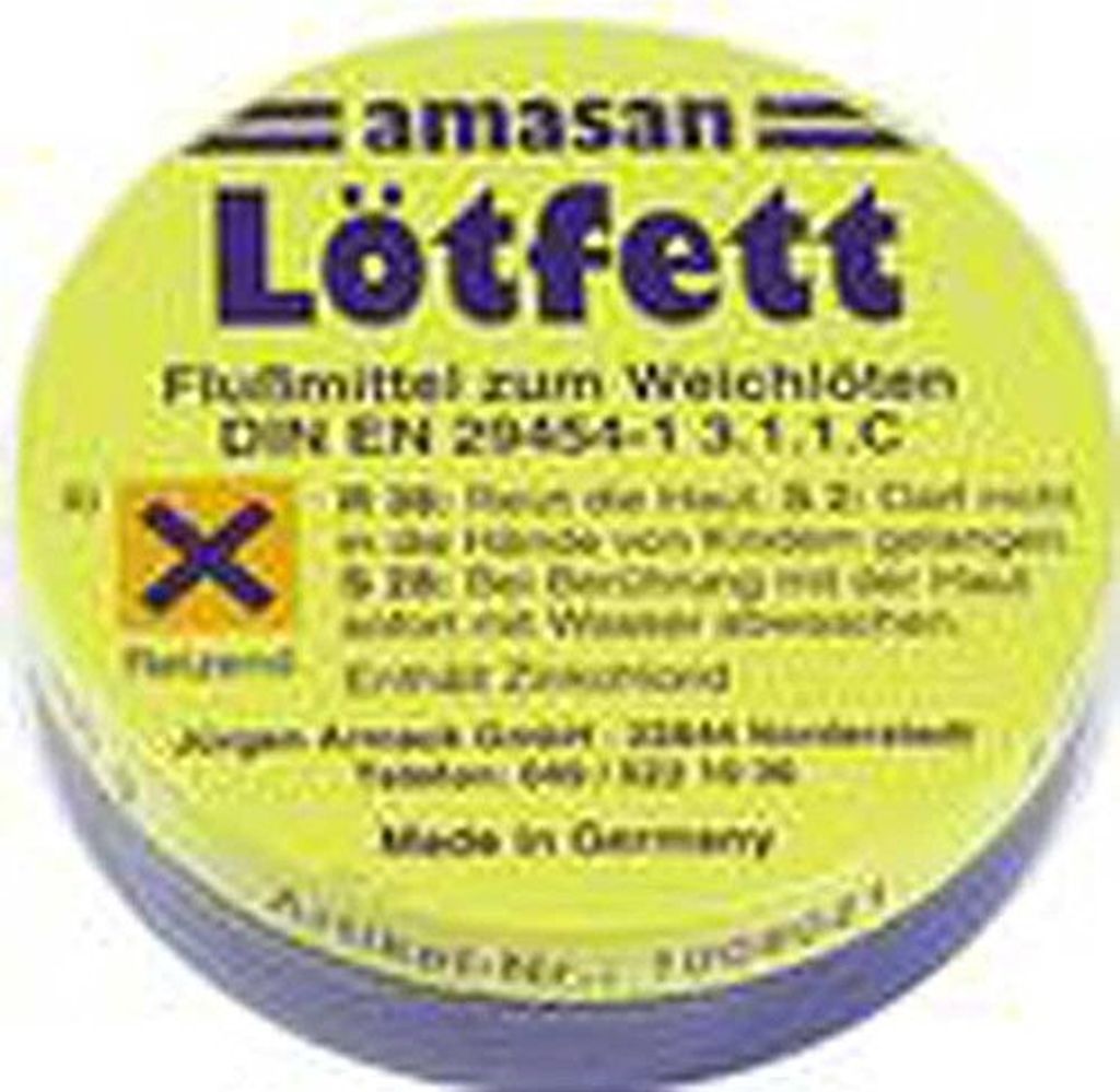 WKS Weichlötfett F-SW 21 Loetfett 100 g Dosis