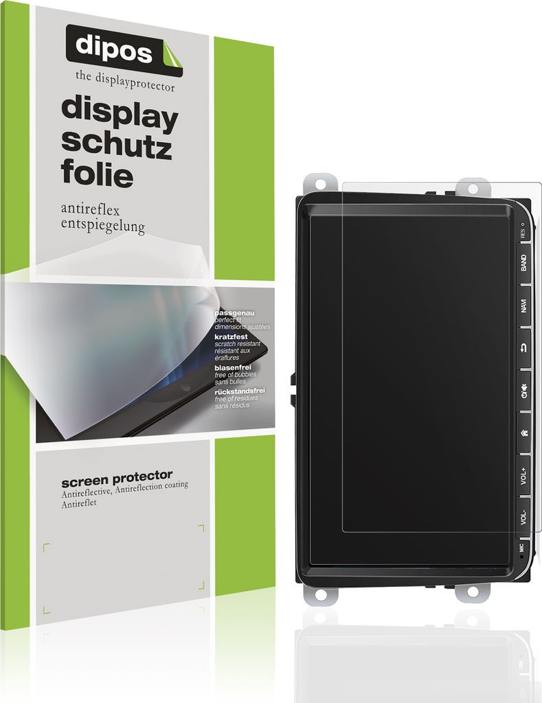2x Schutzfolie für Essgoo AR9002 matt Displayschutzfolie Folie Display Schutz dipos
