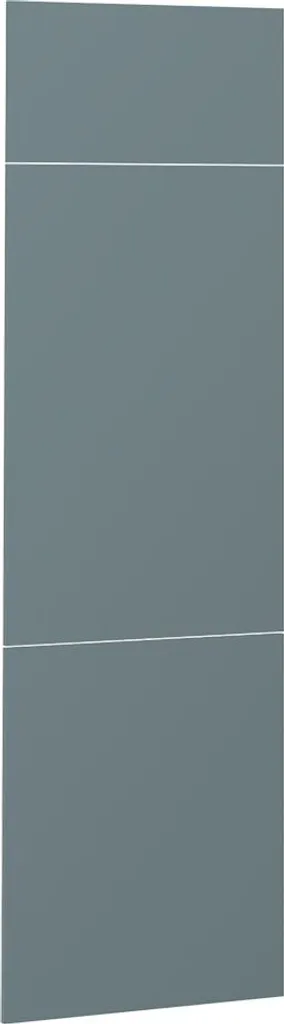 Frontale Mobile Frigo Vicco R-Line 59,6x196 cm Grigio-Blu Opaco