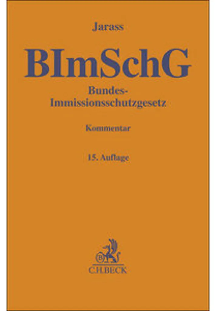 Loi BImSchG : Bundes-Immissionsschutzgesetz avec indexation thématique pro