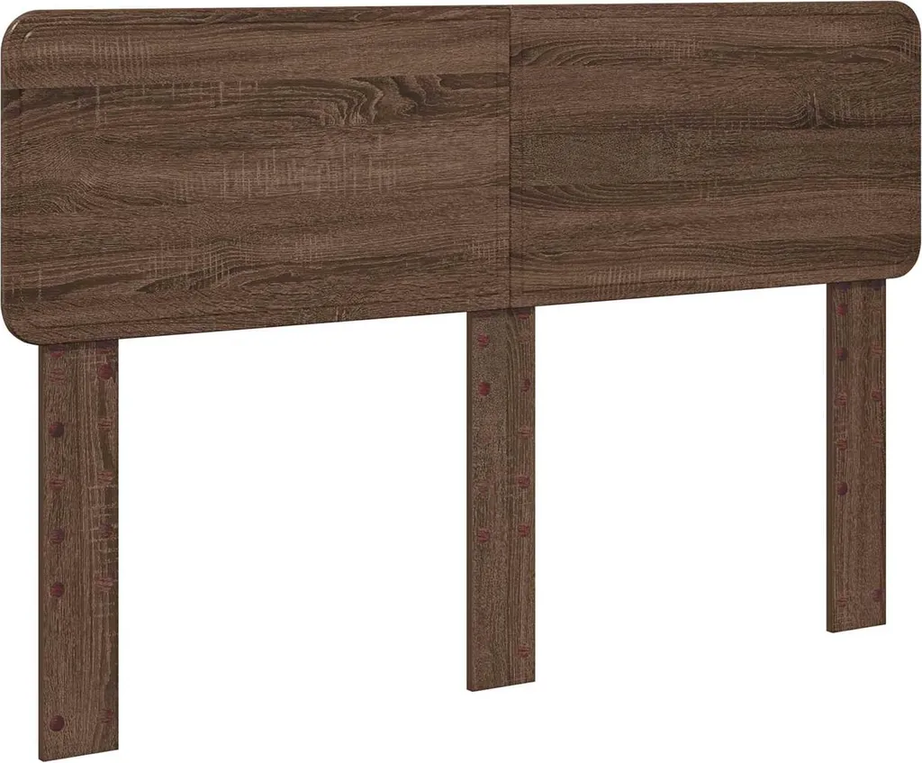 Testiera Letto 160 cm Rovere Marrone - Economica e Robusta in Legno