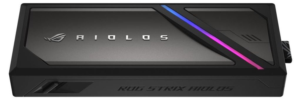 ASUS ROG Strix Aiolos, Obudowa SSD, M.2, PCI Express, SATA, Zdjęcie produktu 